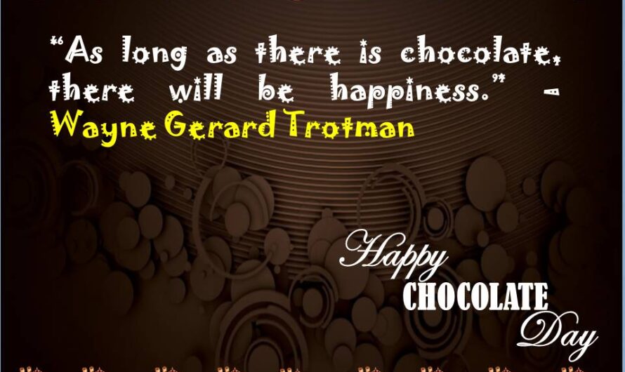 Happy Chocolate Day 2023 images and WhatsApp status